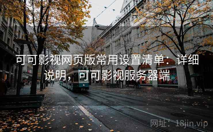 可可影视网页版常用设置清单：详细说明，可可影视服务器端