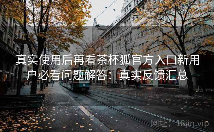 真实使用后再看茶杯狐官方入口新用户必看问题解答：真实反馈汇总  第2张